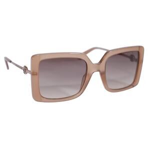 Marc Jacobs Square Oversized Womens Sunglasses - Beige / Brown - NWT